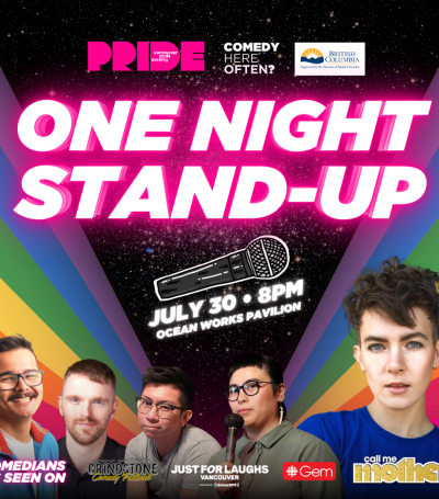 Stand-Up Comedy Vancouver Pride